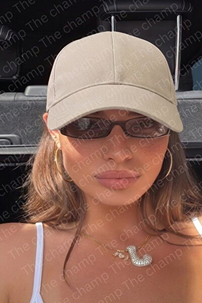 Generic Brand Women's Hat City Muse Cap Cocoa Line Beige – Adjustable, Daily Use