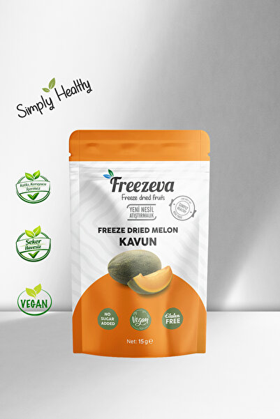 Freezeva Dondurularak Kurutulmuş Kavun 15 gr – Freeze Dried Kavun- Kavun Kuru...
