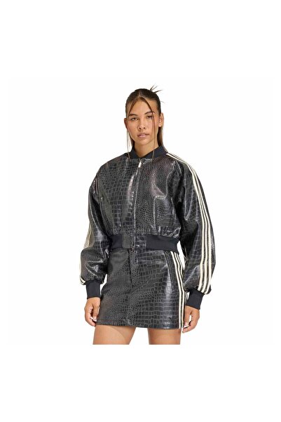adidas Ke5035-K Sst Plthr Jkt Women's Jacket Black