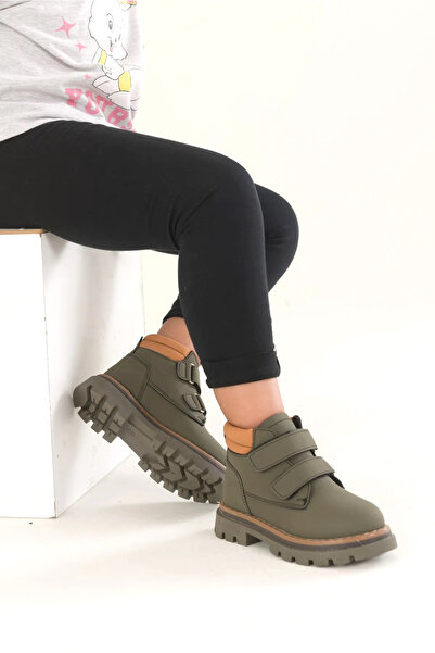Walkenzo Arzn 3392 Ghete pentru băieți cu talpă anti-alunecare cu velcro