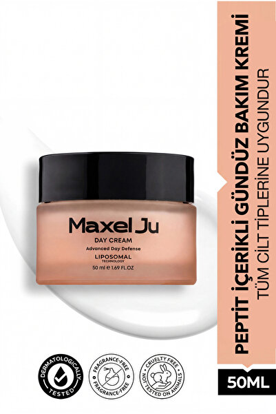 MAXEL JU Day Cream Peptit İçerikli Gündüz Bakım Kremi (50ML)