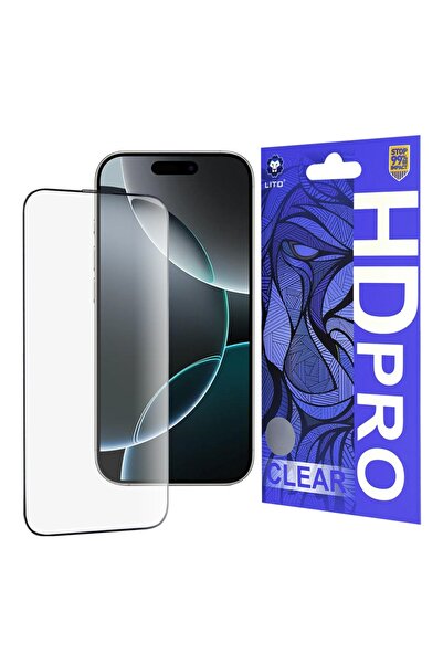 Lito Carcasă pentru iPhone 16 Pro - HD Pro Clear - Neagră