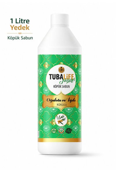 TUBALİFE Foaming Hand Soap with Lemon Balm and Sea Buckthorn Herbal Ingredients 1000 ml