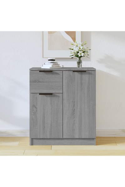Concept Servantă, sonoma gri, 60x30x70 cm, lemn prelucrat