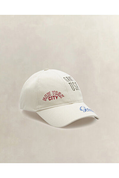 Gant Unisex Bej Şapka