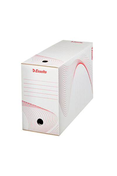 Esselte Cutie de dosar din carton reciclat 348 x 245 x 150 mm, albă, Standard