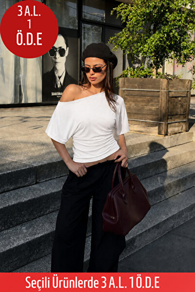 COMBİNE MİCHAİL بلوزة نسائية بيضاء ضيقة غير رسمية للاستخدام اليومي