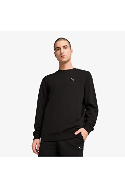 Puma Essentials Elevated Erkek Siyah Uzun Kollu Tişört