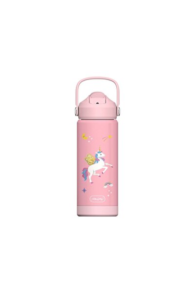 SipnJoy - FlipSip Çocuk Su Termosu | 550 ml - Golden Horn