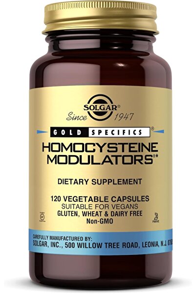 Solgar Homocysteine Modulators, 120 Veggie Capsules