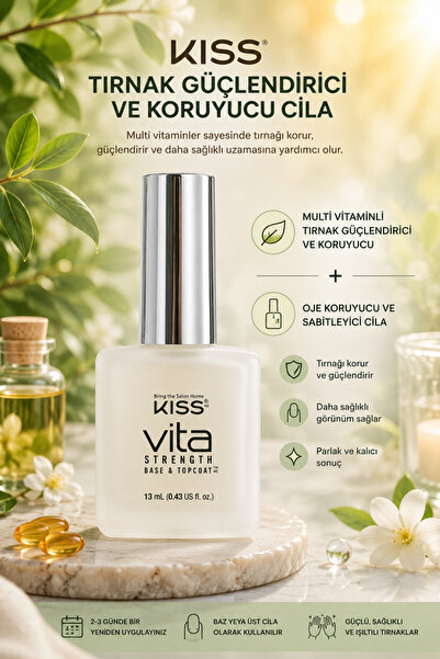 Kiss TIRNAK GÜÇLENDİRİCİ VE KORUYUCU CİLA
