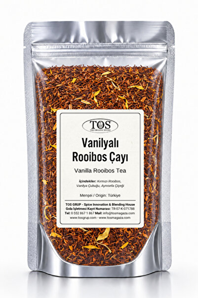 TOS The Organic Spices 250 جرام شاي رويبوس بالفانيليا - الأول جودة