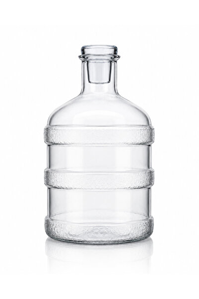 ByKurt Cam Damacana 2 Litre Cam Su Şişesi Sağlıklı Su Saklama Kabı