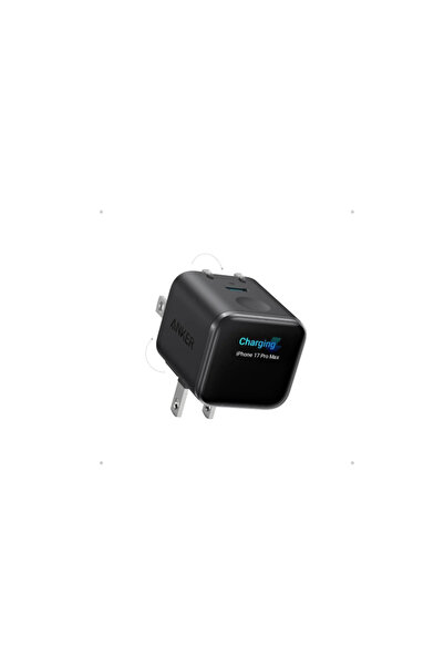 Generic شاحن أنكر نانو USB-C للحائط، شاحن ذكي سريع 45 واط مع شاشة عرض، بزاوية...