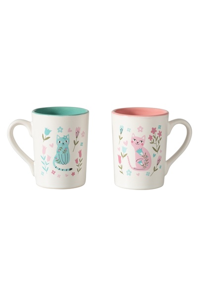 Mudo Home Cat 2-Piece Espresso Set 150 ml