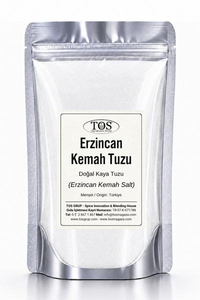 TOS The Organic Spices Erzincan Kemah Tuzu 2,5 kg (1. Kalite) Erzincan Kemah ...