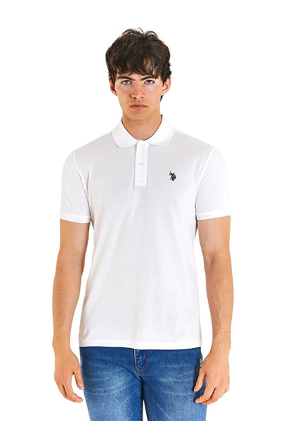 U.S. Polo Assn. يو اس بولو اسنتي شيرت رجالي نحيف50279573-VR013