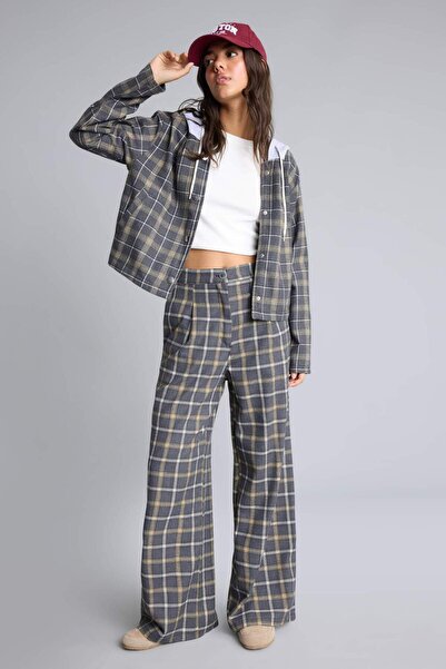 DeFacto Jogger Pants Fit High Waist Long Pants H6586Ax26Sp
