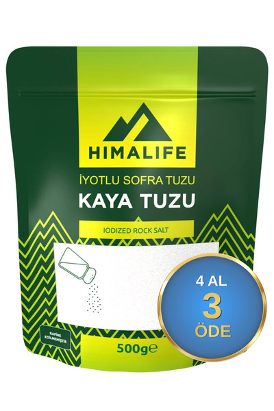 Himalife Hmlf 500 G Iyotlu Ince Kaya Tuzu