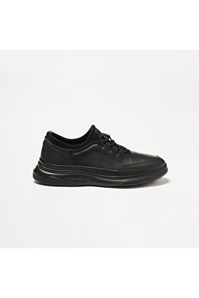 John May Men's Classic Shoes Og-2270 101-841 Black Cabinet-Black Stretch