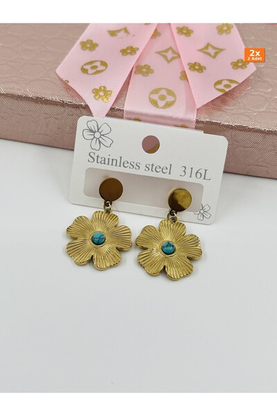 Bozhi Steel Earrings Silver Daily Elegance Stylish Gift