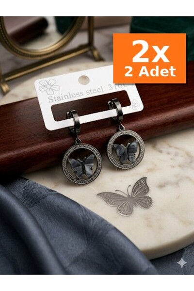 Bozhi Steel Earrings 43 Special Elegant Gift Suitable for Daily Combinations