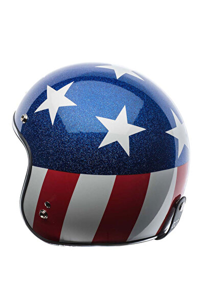 TORC T-50 Del Mar Captain Vegas Açık Motosiklet Kaskı Beyaz