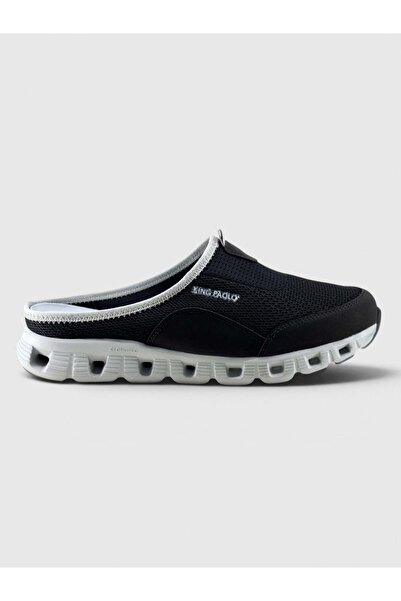 KİNG PAOLO H1262 SANDERLAND - SİYAH - GRİ - ERKEK SANDALET