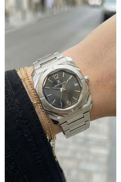 Daniel Klein Premium Silver Stainless Steel Watch for Women DK.1.14128-2