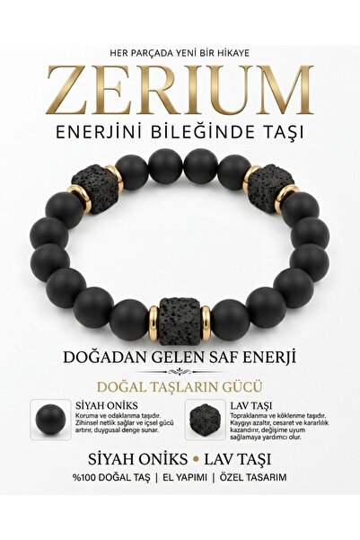 ZERİUM سوار من حجر البركان المقطوع على شكل مكعب - حجر الطاقة الذي يمنح الشجاع...
