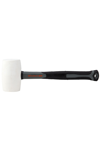 EvoTools Plus Ciocan alb din cauciuc, mâner din fibră de sticlă PLUS 0,68 kg