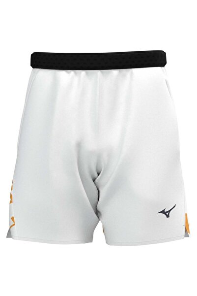 MIZUNO Pantaloni scurți bărbați DB Amplify FW 2025 - Alb/Portocaliu - L