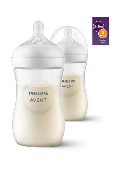 Philips Avent حليب أطفال طبيعي للأطفال من عمر 3 إلى 6 أشهر - 260 × 2 مل