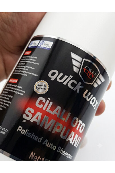quickwax Manavgat Oto Market Oto Şampuanı 1000 G Cila Dostu Araç Temizleyici