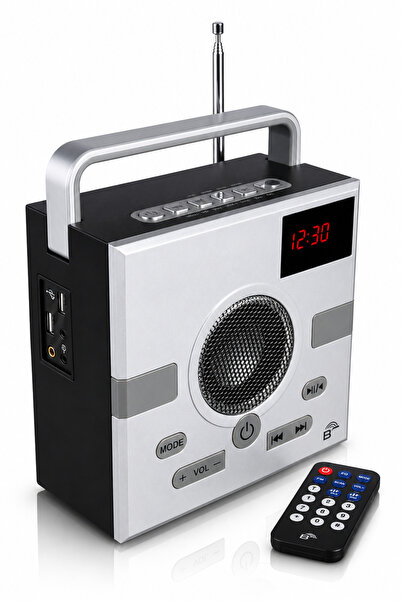 Baytix HOME Portable Bluetooth Party MP3 Speaker with Remote, FM Radio Digita...