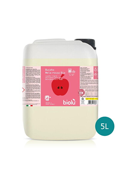 JollyMag Detergent Lichid pentru Rufe Albe si Colorate cu Mere Rosii Bio 5L