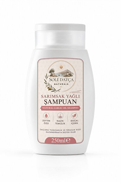 SOLE DATÇA SARIMSAK YAĞLI ŞAMPUAN 250 ML.