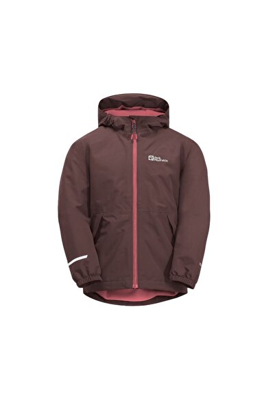 Jack Wolfskin Jacheta Impermeabila copii -Grena-128