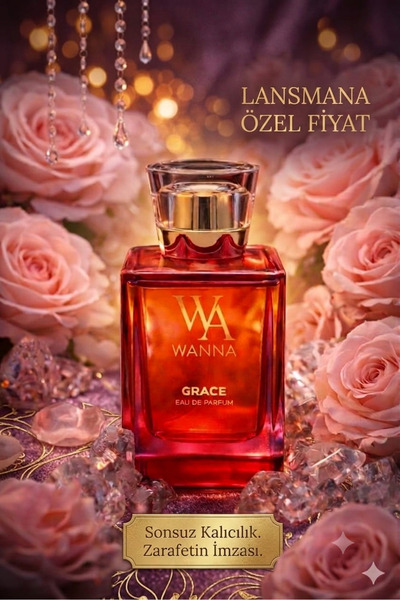 WANNA Grace 100 ml Eau de Parfum Kadın Parfümü – Tatlı, Gurme & Niş Premium K...