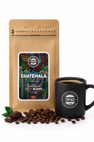 By Tüfekçi Guatemala Antigua Öğütülmüş Filtre Kahve 250 Gr | Medium Roast | F...