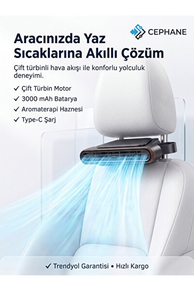 cephanegsm HL11 mini el fanı vantilatör serinletici