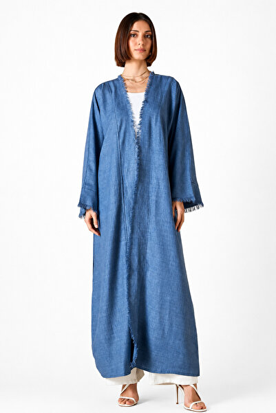 Azria Fashion Open Front Abaya with Hijab