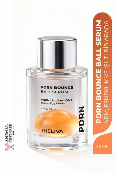The Liva PDRN Dual Bounce Ball Serum, Çift Fazlı Essence Cilt Işıltısını Dest...