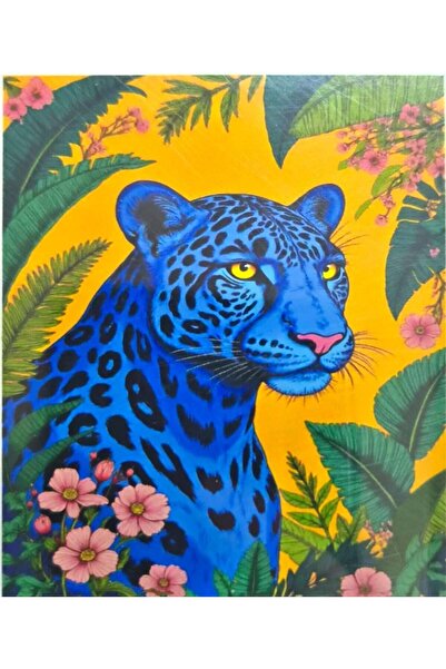 Liva Craft Beading Kit 50 X 65 Blue Leopard