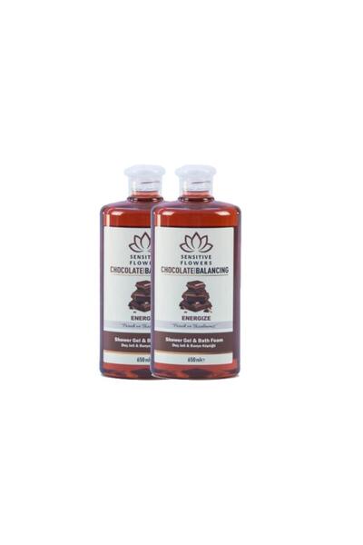 Sensitive Flowers جل الاستحمام بالشوكولاتة إنيرجايز 2 × 650 مل