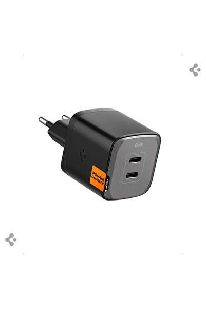 Spigen 45W USB-C 2 θύρες Mini Hızlı Şarj Aleti Samsung PPS 2.0 / Isı Düşürücü...
