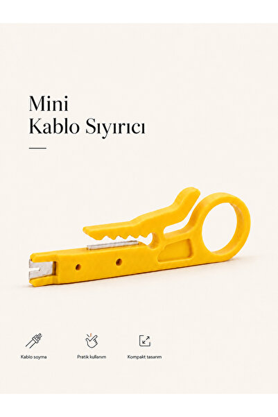 MVLH Krone Bıçağı Kablo Sıyırıcı Soyma Aparatı Stripper Crimper KEP