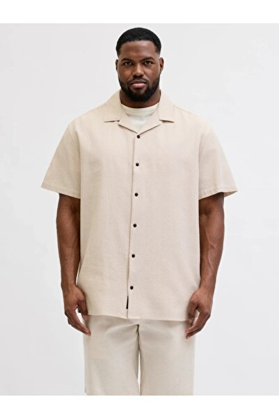 Jack & Jones Plus Πουκάμισο βάφλας, ανδρικό, μεγάλα μεγέθη, βαμβακερό, πουκάμ...