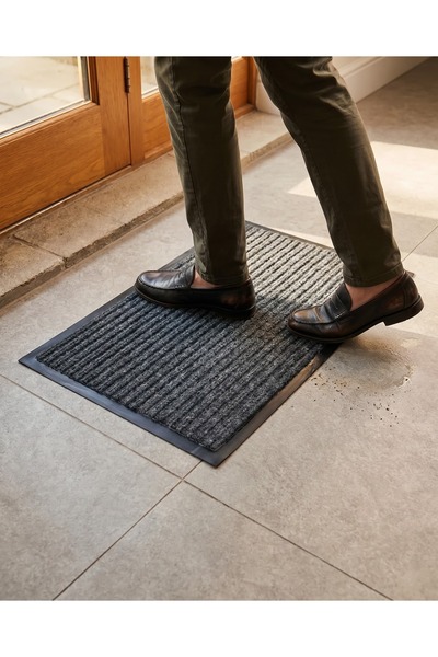 DEKOSET XT Nem Ve Toz Alıcı Gri Dış Kapı Paspası 45x75