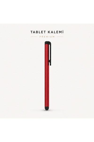 MVLH 1 Adet Kırmızı Universal Stylus Kalem iOS Android Windows Akıllı Tahta U...